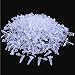 BronaGrand 1000 Pieces 0.2 ml Disposable Micro Centrifuge Tubes with Attached Lid Clear White PCR Tubes