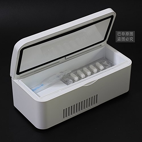 HEALTH Mini Rechargeable Portable Insulin Cooler Box Travel Case LCD