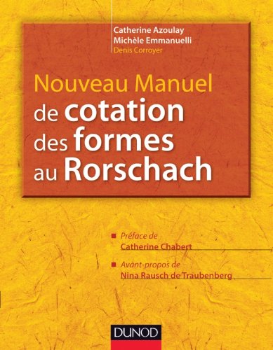 Nouveau manuel de cotation des formes au Rorschach