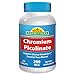 Nova Nutritions Chromium Picolinate 200 mcg 240 Tablets - Chromium for Blood Sugar & Glucose Metabolism
