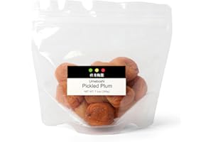 LA SACHI Fushimi Plum Garden: Umeboshi White dried plums, 200g, citric acid, 20% salt, natural flavor, Benei Fukui, Sour