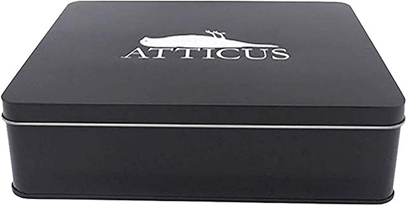 Atticus - Crow Logo Tin Set - Official Mens T Shirt + Beanie & CD