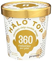 Halo Top Chocolate Chip Cookie Dough Light Ice