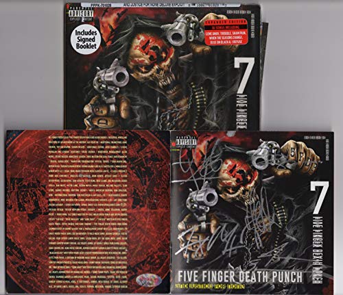 1 Finger+Justice+Deluxe+Autographed+booklet
