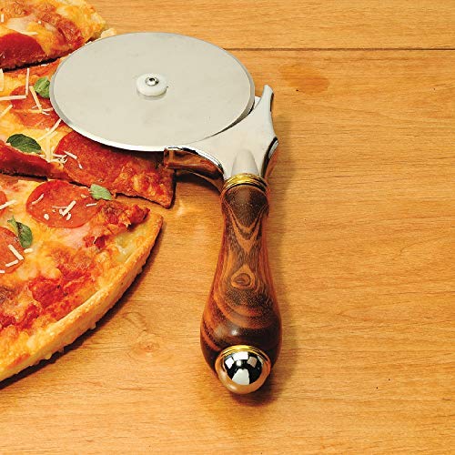 Penn State Industries PKPCUTB Deluxe Stainless Steel Pizza Cutter Kit Woodturning Project (5pack)