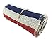 Patriotic Red White & Blue Burlap Ribbon Roll 5.5 inches x 10 feet