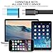 5 Pack USB Type C Adapter, AFUNTA USB C to Micro USB Convert Connector Fast Charger with Keychain Compatible Samsung Galaxy S8 New MacBook Pixel XL Nexus 5X 6P-Blue