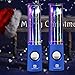 SoundSOUL Dancing Water Speakers LED Speakers Water Fountain Speakers (Blue)