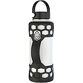 REUZBL Silicone Boot Sleeve Protector with Handle – Compatible with Hydro Flask 40oz, 32oz, 24oz, 21oz – Protective Bottle Bumper for Stainless Steel Water Bottles