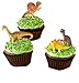 Mini Dinosaurs Toys Cupcake Toppers, Dinosaur Cake Decoration Figures For Dinosaur Theme Parties