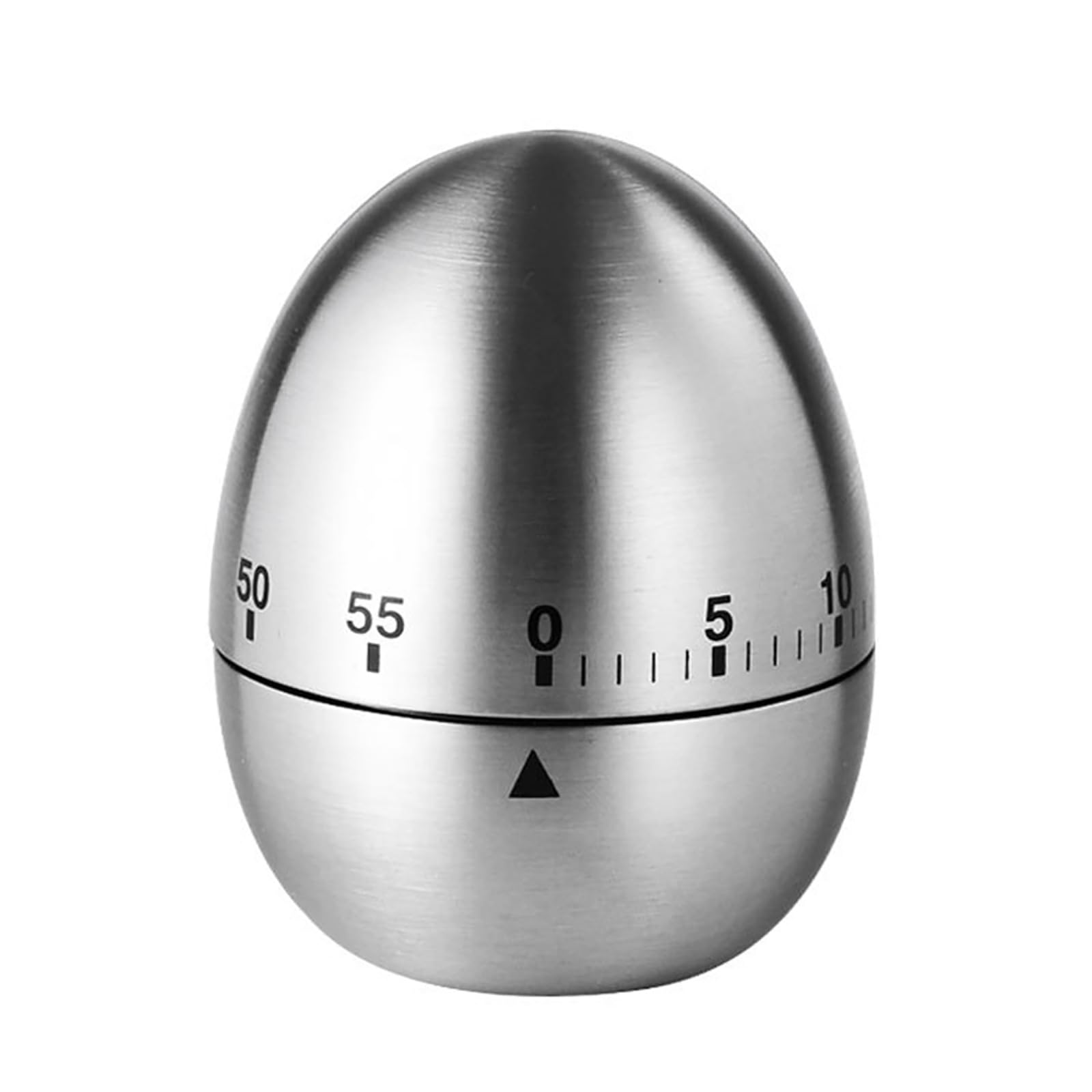 Mobxpar Mechanical Egg Timer, Stainless Steel Kitchen Timer