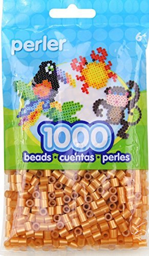 Bulk Buy: Perler Beads 1,000 Count Gold by Perler