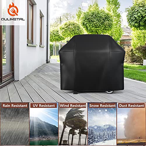 QuliMetal Grill Cover 51 Inch 7139 BBQ Cover for er Spirit 300 and