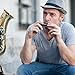 Harmonica, SOUIDMY Blues Harmonica for Adults, Beginners, Key of C, 10 Holes 20 Tones Mouth Organ, Stainless Steel Shell