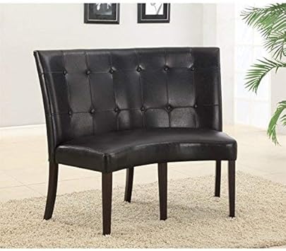 Modus Furniture 2y0266d Bossa Dining Height Banquette Black