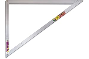 PALMGREN CH Hanson 00345-3' x 4' x 5', 90° Heavy Duty Aluminum Folding Layout A-Square