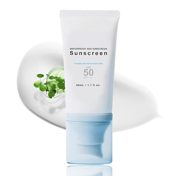 SUNSCREEN CALMING MOISTURE DAILY SUNSCREEN SPF 50+ PA++++ CLEAR WATER-FIT SUN SERUM SUNSCREEN KOREAN SKINCARE, NO WHITE CAST, DAILY CLEAN BEAUTY (1PC)