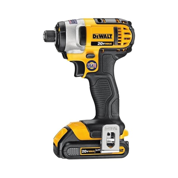 DEWALT DCK240C2 20-VOLT MAX DRILL/DRIVER & IMPACT DRIVER COMBO KIT, 1/2 IN., (2) BATTERIES
