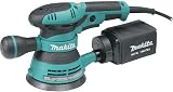 Makita BO5041/1 110V Random Orbit Sander Blue Small 2Finger Trigger view 1