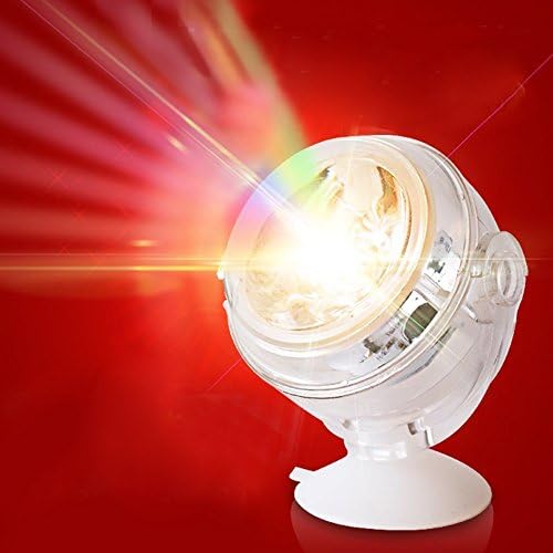 Amphibious Led Lights, IP68 Convex Lens Design Spotlights Bulbs Lamps Submersible Diving Decorative Fish Tank Lights for 5 20 30 Gallon Aquarium Fish Tank (Gradient)