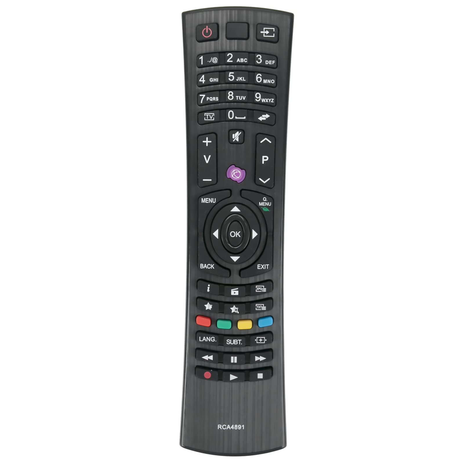 ALLIMITY Remote Control Replace fit for VESTEL JVC TV RCA4891 RM-C3095 RC-A4891 RMC3095