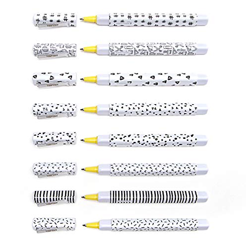 Darice SPY DIY, 8 Piece Ball Point Pen Set Designs