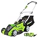 Greenworks 16-Inch 40V Cordless Lawn Mower, 4.0 AH Battery Included 25322 primary
