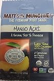 Matt's Munchies The Premium Fruit Snack Mango Acai 1 Oz. Pack Of 3.