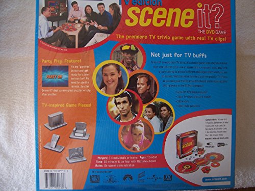 Scene It TV Edition DVD Trivia Television Game