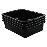 Teyyvn 13L Plastic Bus/Utility Box, Commercial Wash