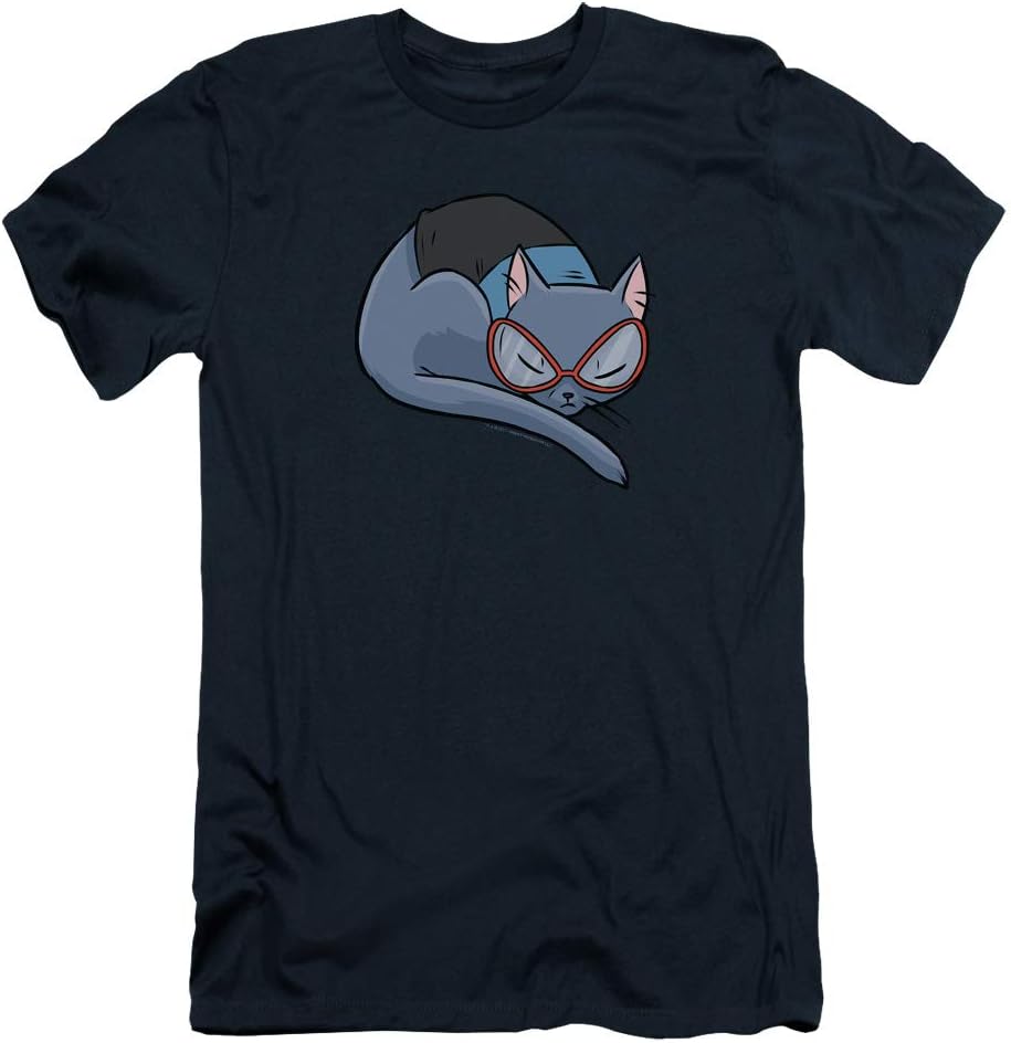Valiant Comics - Mens Kris Hathaway Cat Cosplay Premium Slim Fit T-Shirt