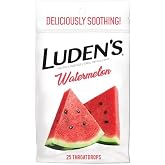 Ludens Throat Drops, Watermelon, 25 Count (Pack of 1)