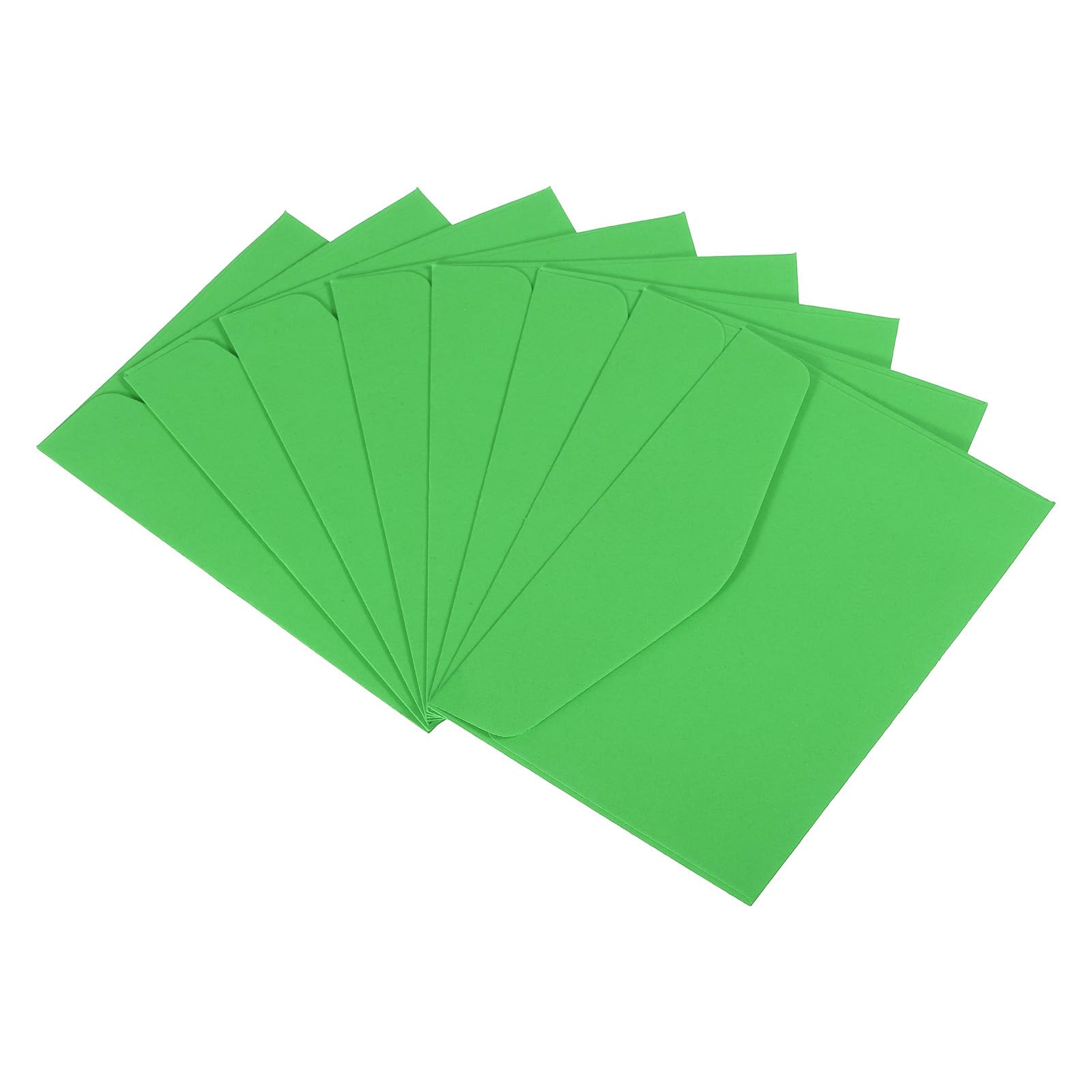 PATIKIL Mini Envelopes, 24 Pack Mini Gift Card Business Card Envelope for Small Note Cards Greeting Wedding, Green — image 1