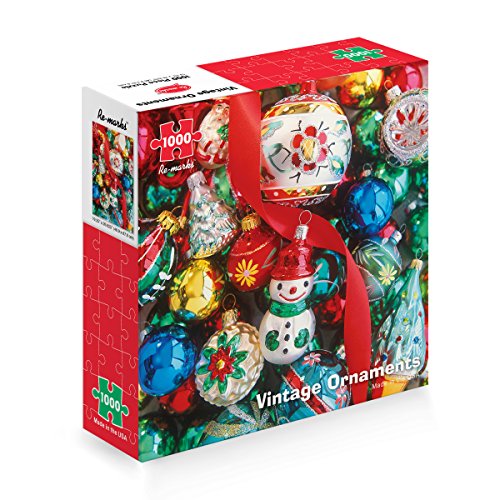 Re-Marks Vintage Ornaments 1000 Piece Puzzle