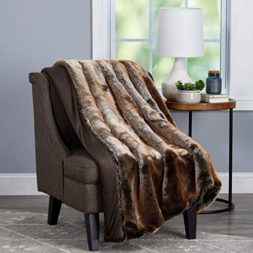 Lavish Home Faux Fur Throw