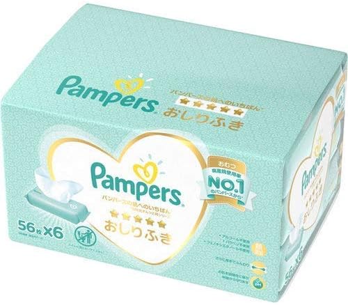 Amazon パンパース肌いちばんおしりふき56枚 6p パンパース おしりふき