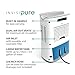 InvisiPure Hydrowave Dehumidifier - Small Compact Portable Dehumidifier for Home, RV, Bathroom, Closet, Bedroom, Small Room, Basement, Boat, Mold - Continuous Drain Hose Ready - Quiet Electric Peltier