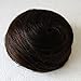 CAISHA 100% HUMAN HAIR Bun Updos Hair Piece Hepburn Scrunchie Dark Brown Mix H311i