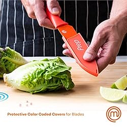MasterChef Kitchen Knives Set with Covers