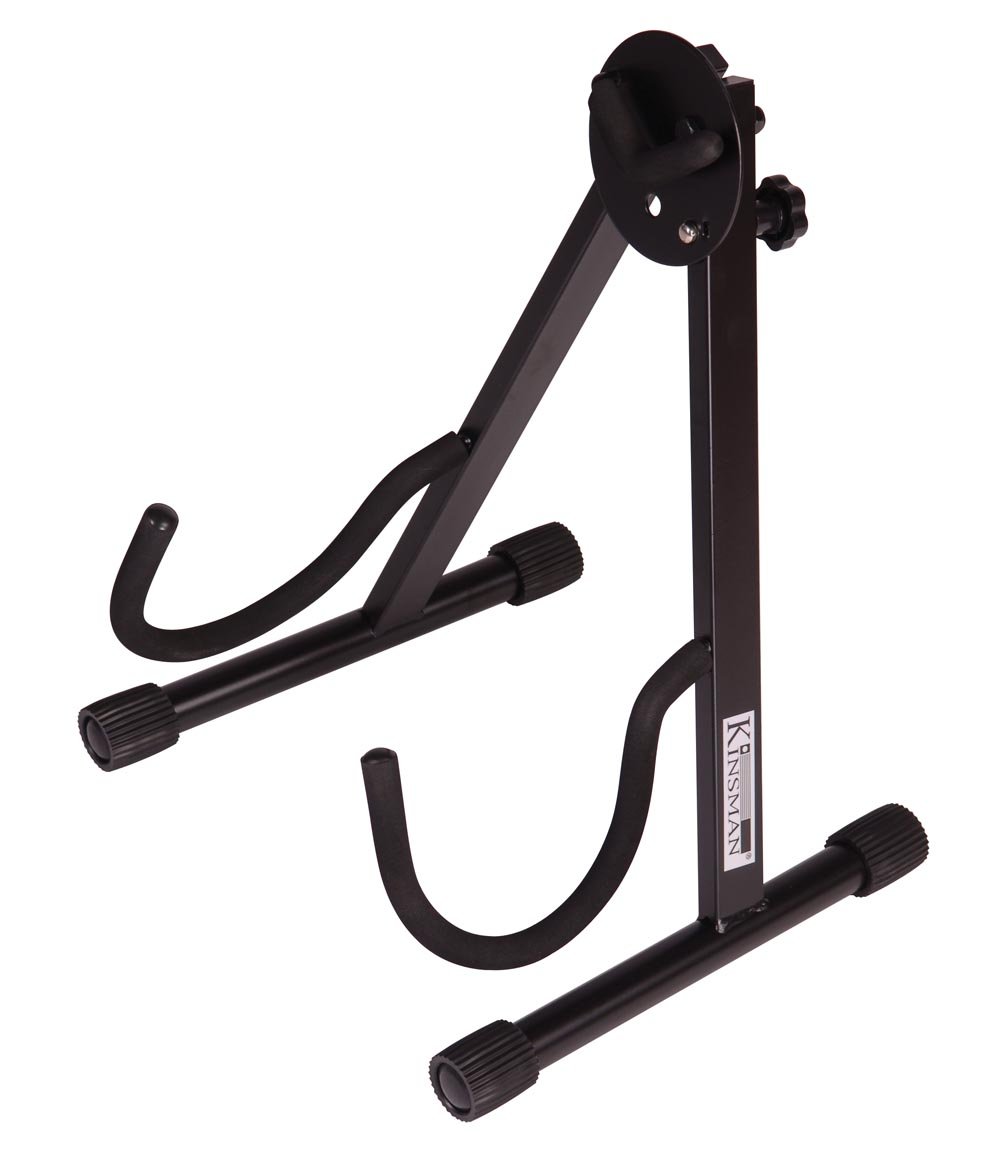 Kinsman Compact Acoustic Guitar Stand - Black