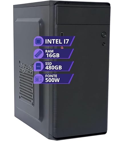 Cpu mini Intel Core I7 6700 6ª Ger. 32gb Ram Ddr4 Nvme 1TB