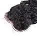 Longqi Brazilian Natural Wave 4X4 Free Part Lace Closure Unprocessed 100% Human Hair Extensions Natural Color