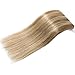 Clip in Human Hair Extensions 11 Inch #Salmon