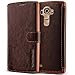 Verus Cell Phone Case for LG G4 2015 - Retail Packaging - Coffee Brown