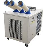 HayWHNKN 28900Btu/h Industrial Air Conditioner Spot Cooler Portable Commercial Mobile Spot AC 3150W 220V Three Column