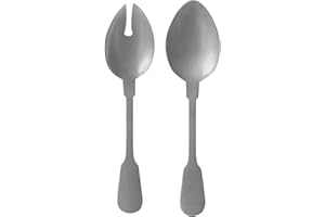 Saga Matte Stainless Salad Set