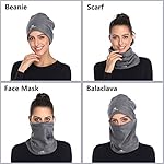 Fleece Neck Gaiters Warmer for Men Women Winter Face Mask Neck Scarf for Cold Weather Skiing Running Fleece Neck Gaiters Warmer for Men Women Winter Face Mask Neck Scarf for Cold Weather Skiing Running