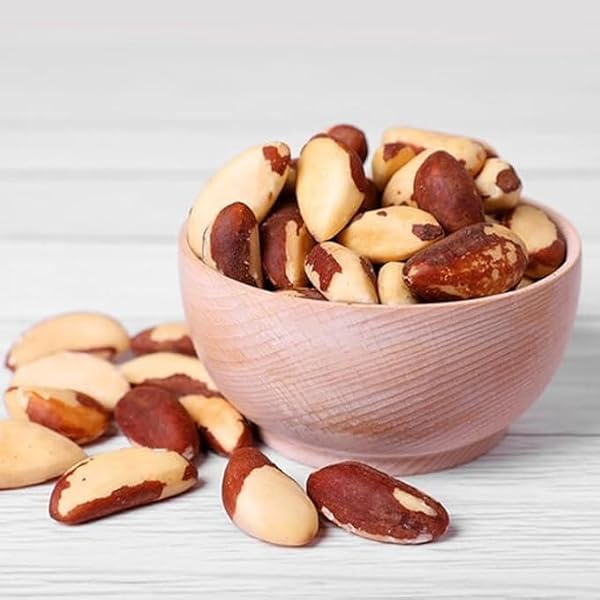 YUPIK RAW BRAZIL NUTS, 8 OZ, GLUTEN-FREE, KOSHER, SHELLED, UNSALTED, UNROASTED, RAW NUTS, NUTRITIOUS HEALTHY SNACKS, RICH IN SELENIUM