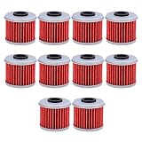QUIOSS Oil Filter for ATV Honda TRX450R CRF250X CRF450X CRF250R CRF450R (Pack of 10)