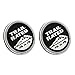 Car Styling Accessories 2pcs Black B027 Emblem Badge Decal Sticker Jeep Trail Rated 4X4 Nameplate Wrangler Grand Cherokee Liberty Patriot Compass